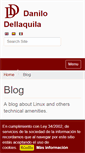 Mobile Screenshot of danilodellaquila.com